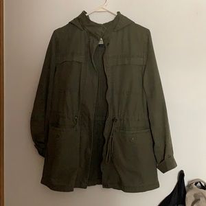 Olive green jacket